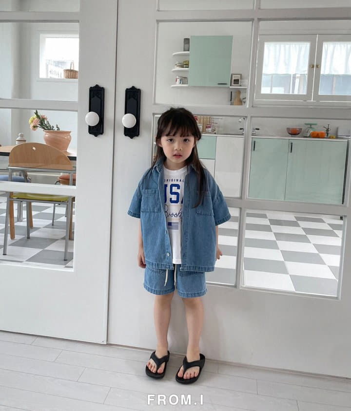 From I - Korean Children Fashion - #magicofchildhood - USA Tee - 4