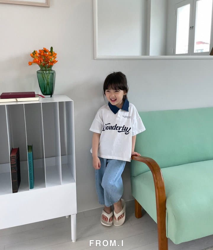 From I - Korean Children Fashion - #todddlerfashion - Wonderful Tee