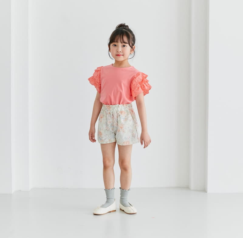 Ggomare - Korean Children Fashion - #Kfashion4kids - Cancan Lace Tee - 5