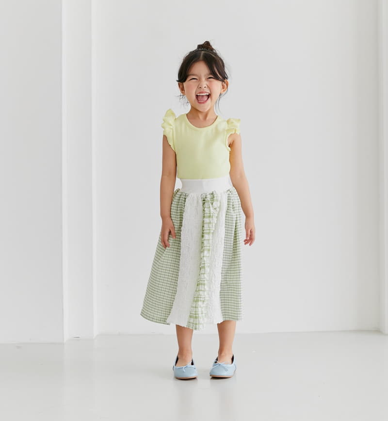 Ggomare - Korean Children Fashion - #Kfashion4kids - Frill Sleeveless