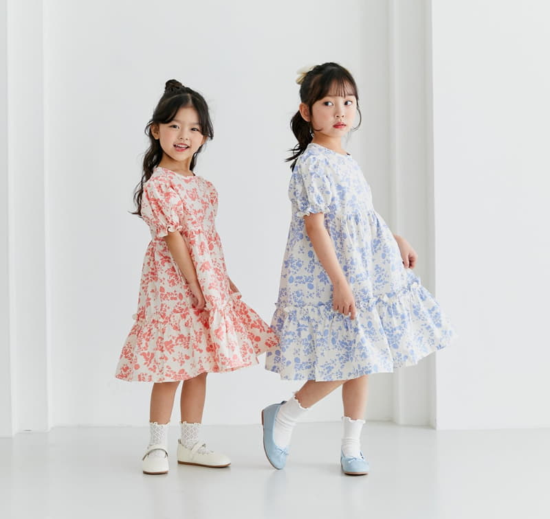 Ggomare - Korean Children Fashion - #fashionkids - Baby Flower One-piece - 10