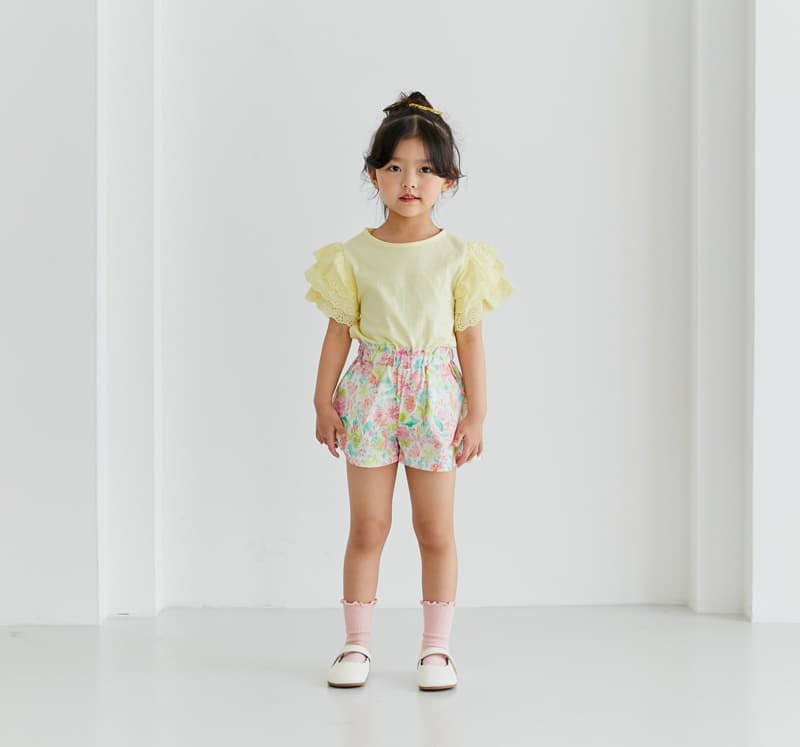 Ggomare - Korean Children Fashion - #kidzfashiontrend - Liel 1/2 Shorts - 5