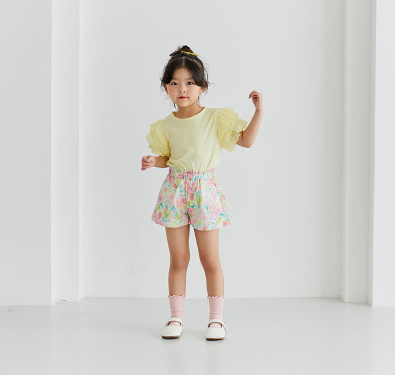 Ggomare - Korean Children Fashion - #littlefashionista - Liel 1/2 Shorts - 7