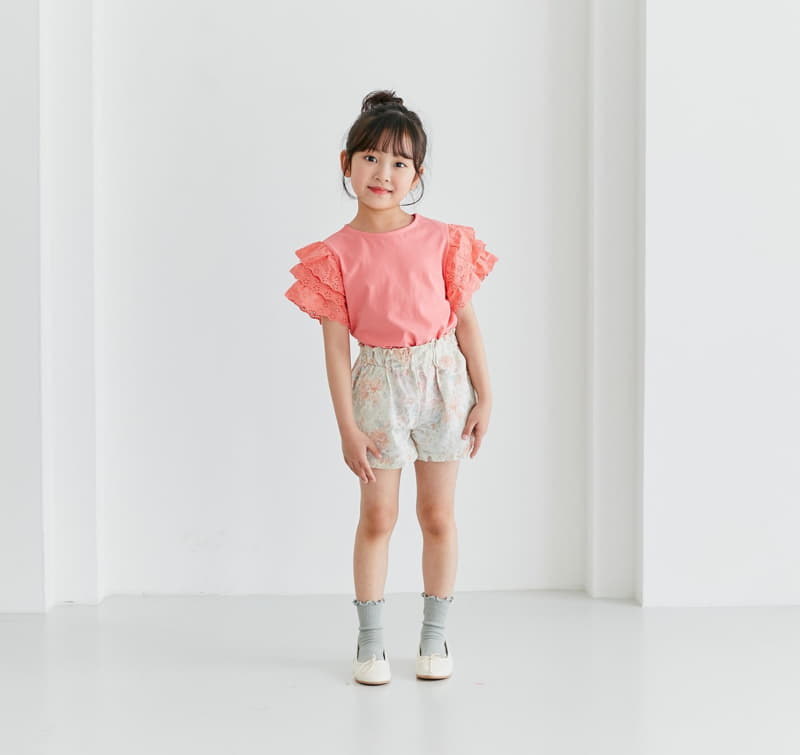 Ggomare - Korean Children Fashion - #minifashionista - Liel 1/2 Shorts - 9