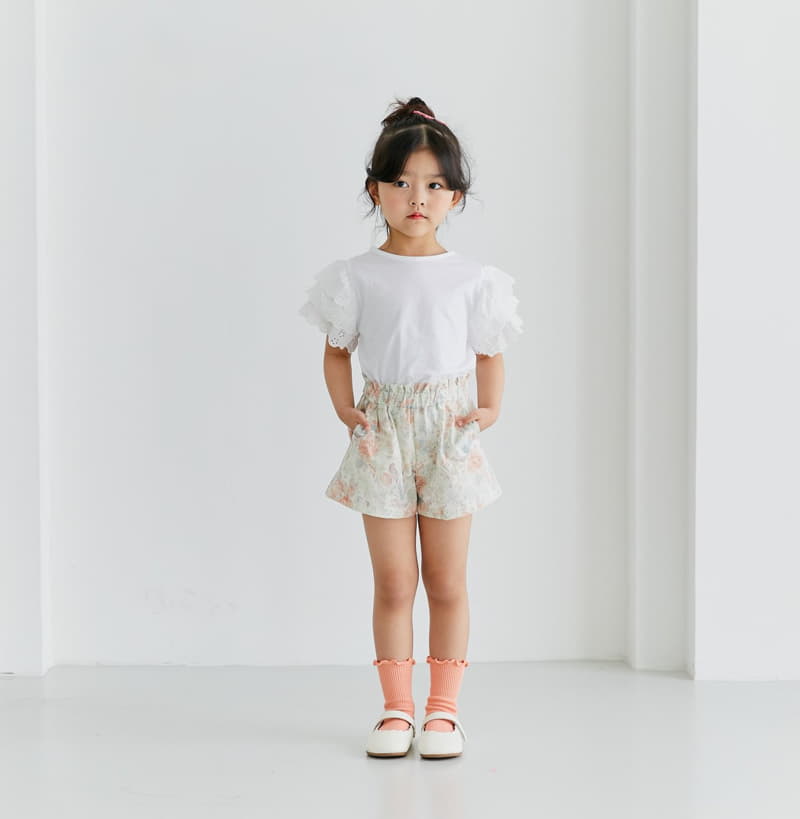 Ggomare - Korean Children Fashion - #minifashionista - Cancan Lace Tee - 8