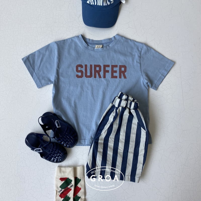 Groa - Korean Children Fashion - #Kfashion4kids - Surfer Tee - 8