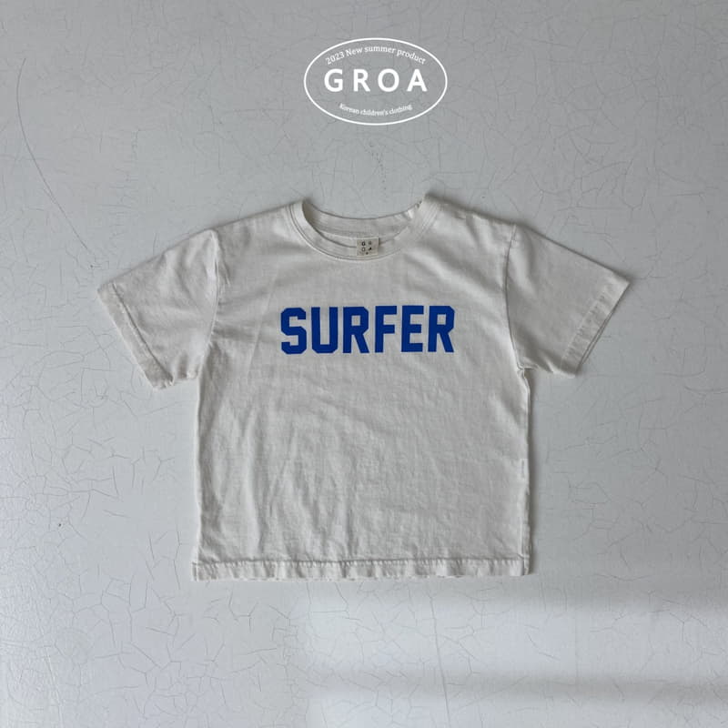 Groa - Korean Children Fashion - #designkidswear - Surfer Tee - 2