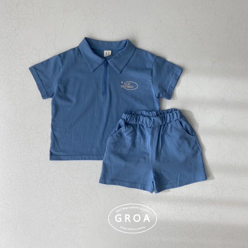 Groa - Korean Children Fashion - #discoveringself - Holly Molly Top Bottom Set