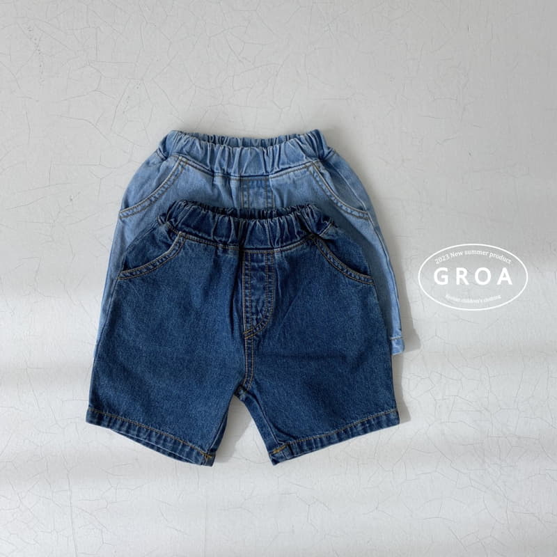 Groa - Korean Children Fashion - #kidsshorts - Roa Jeans - 3