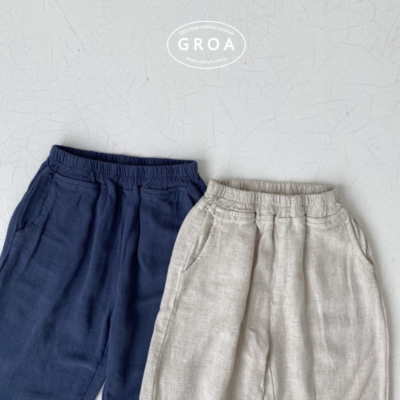 Groa - Korean Children Fashion - #littlefashionista - Line Charlang Pants - 5