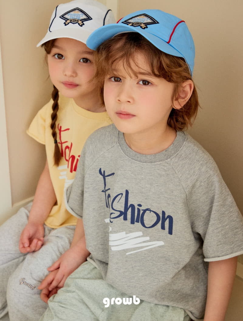 Grow B - Korean Children Fashion - #Kfashion4kids - Fashin Raglan Tee - 10