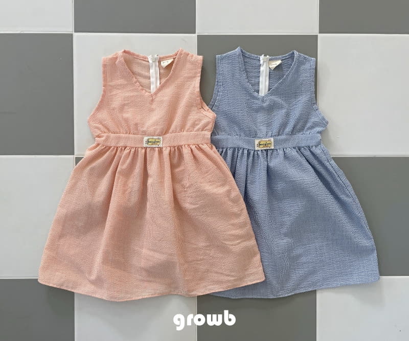 Grow B - Korean Children Fashion - #Kfashion4kids - Fancy One-piece