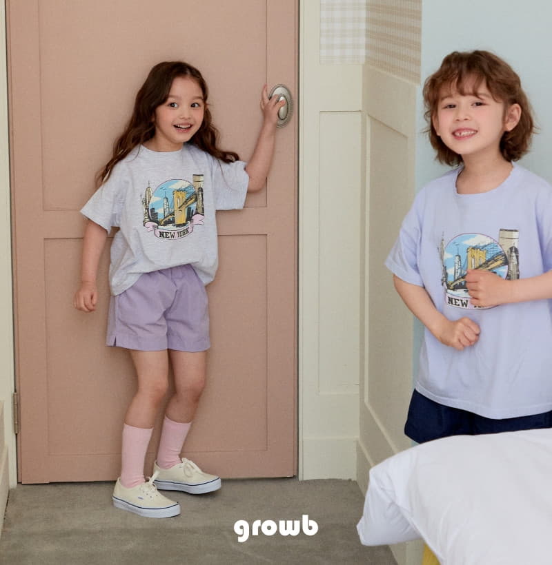 Grow B - Korean Children Fashion - #childofig - Bridge Tee - 5