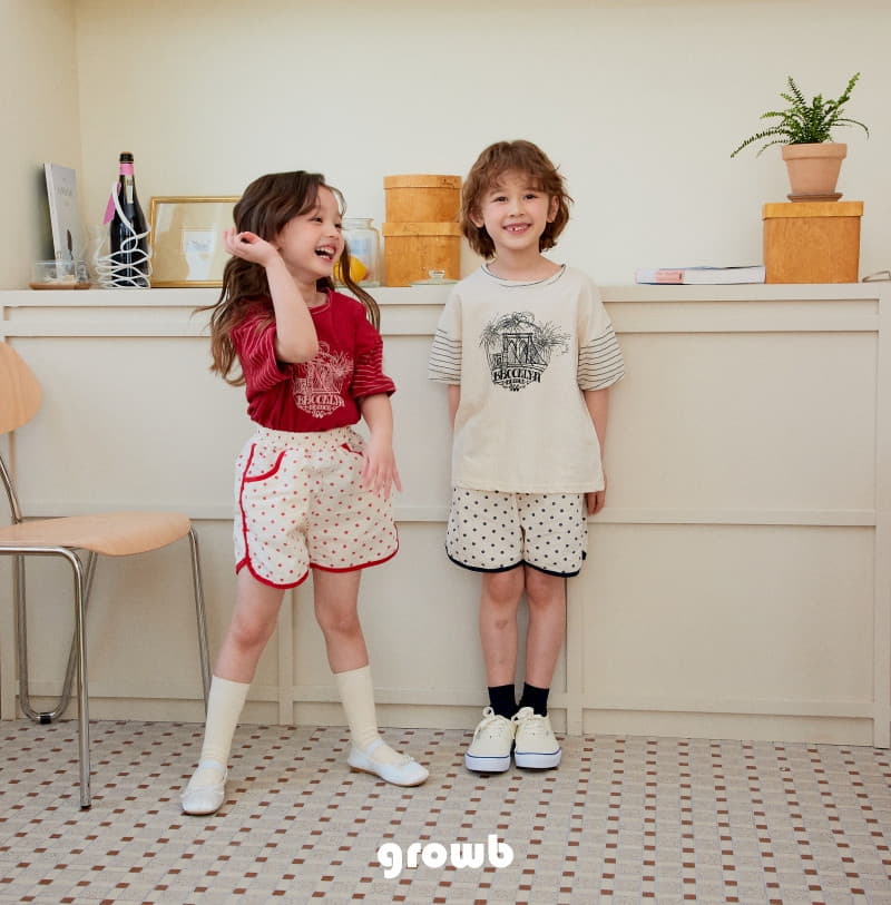 Grow B - Korean Children Fashion - #childofig - Brooklyn Tee - 3