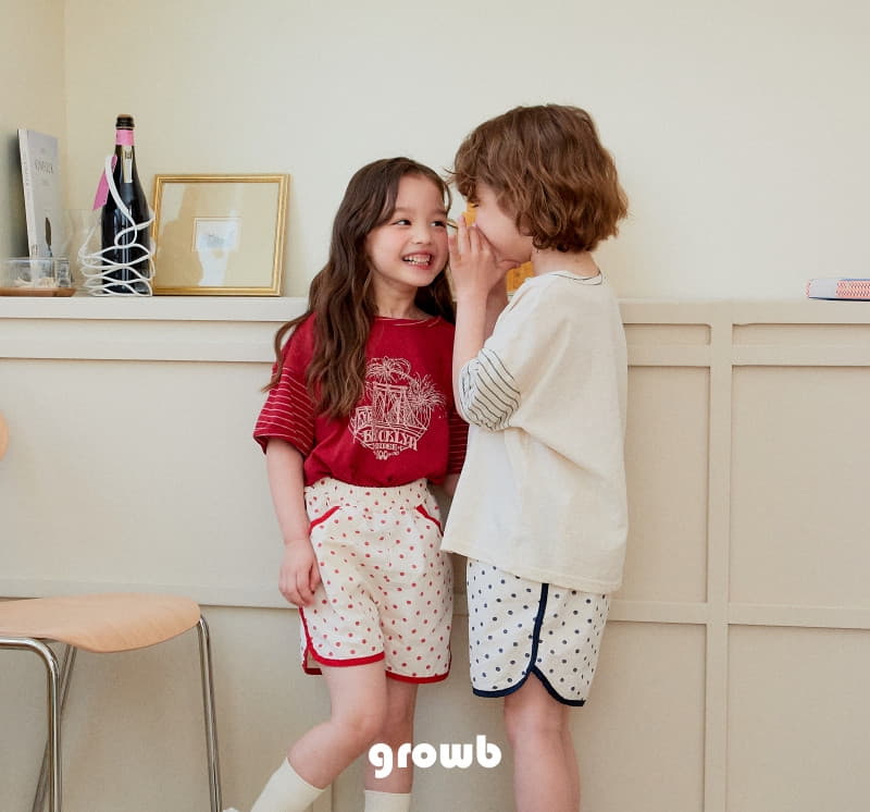 Grow B - Korean Children Fashion - #childofig - Brooklyn Tee - 4