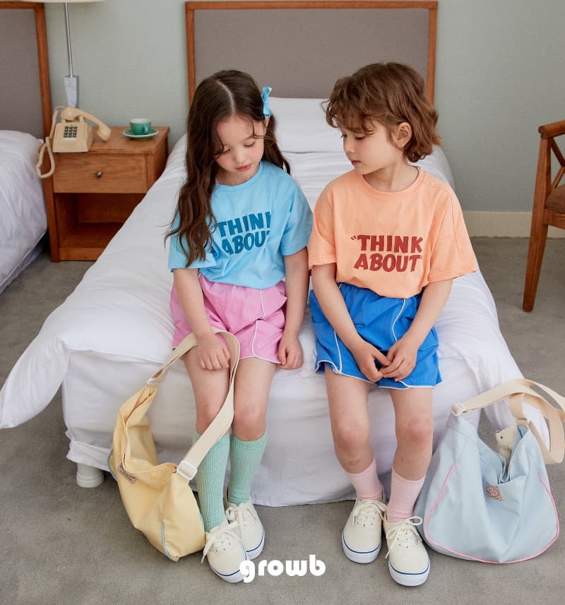 Grow B - Korean Children Fashion - #designkidswear - About Tee - 6