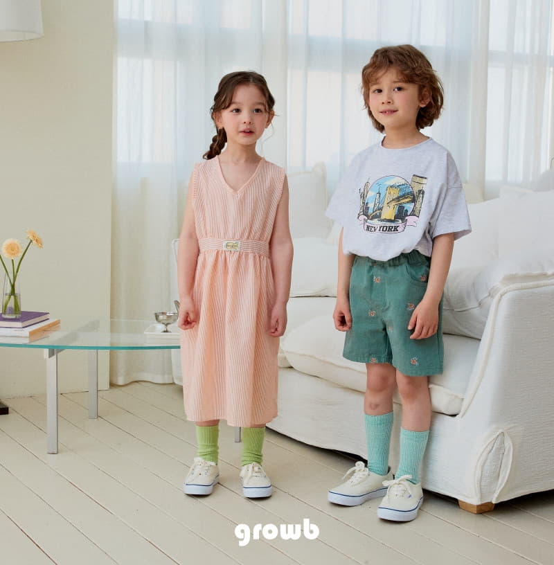 Grow B - Korean Children Fashion - #discoveringself - Bridge Tee - 8