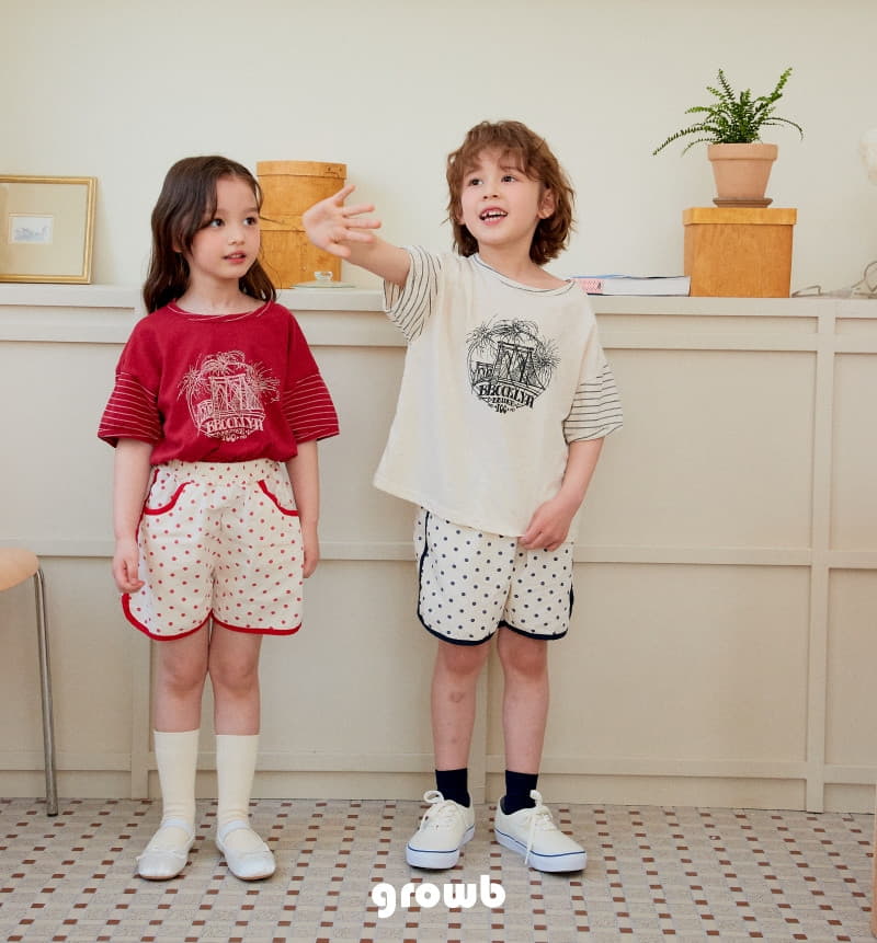 Grow B - Korean Children Fashion - #discoveringself - Brooklyn Tee - 6