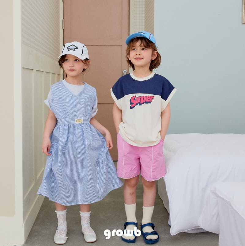 Grow B - Korean Children Fashion - #littlefashionista - Super Sleeveless - 2