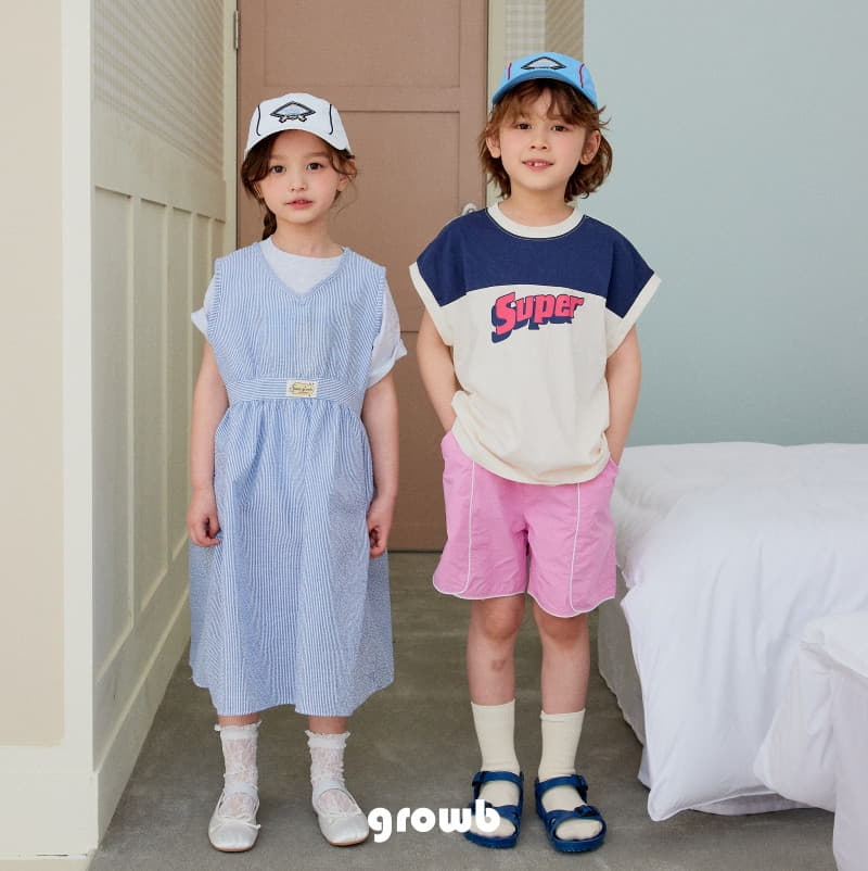 Grow B - Korean Children Fashion - #magicofchildhood - Super Sleeveless - 3