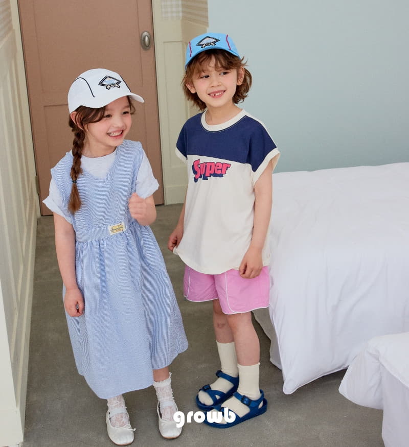 Grow B - Korean Children Fashion - #magicofchildhood - Super Sleeveless - 4