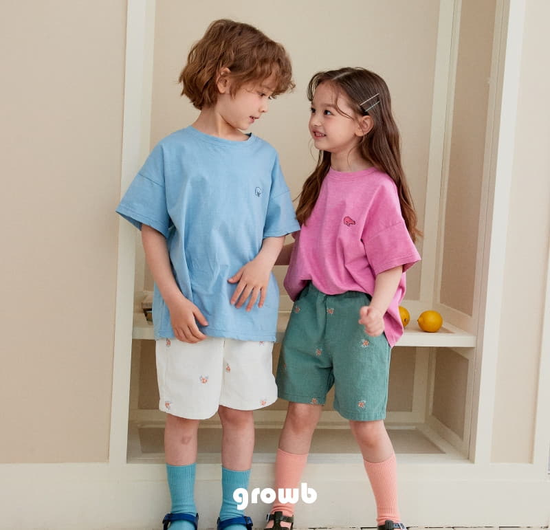 Grow B - Korean Children Fashion - #stylishchildhood - Haribo Tee - 5