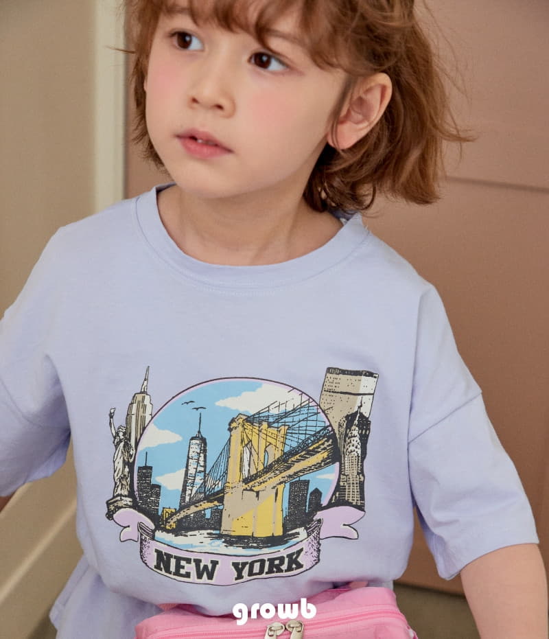 Grow B - Korean Children Fashion - #toddlerclothing - Bridge Tee - 4