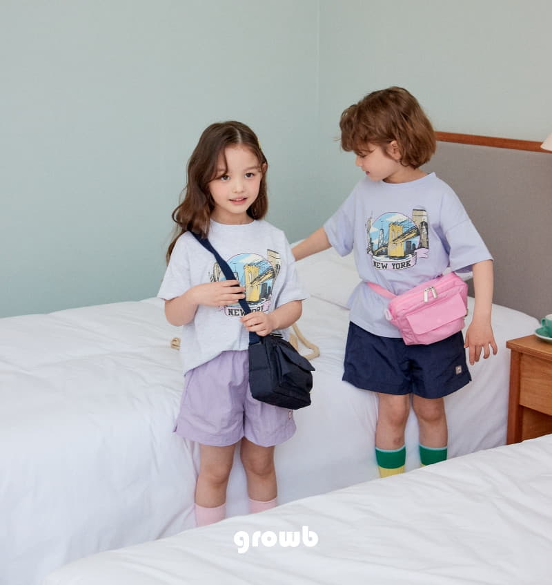 Grow B - Korean Children Fashion - #todddlerfashion - Bridge Tee - 2