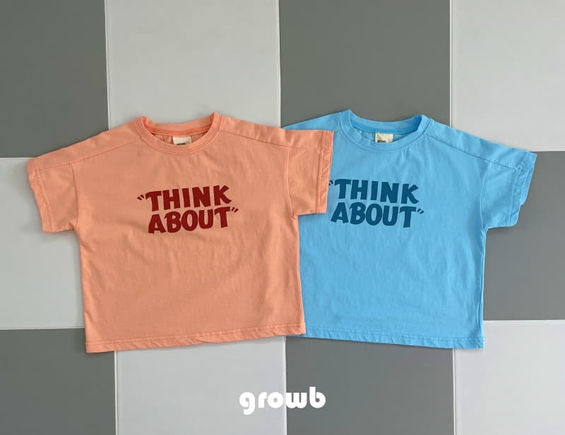 Grow B - Korean Children Fashion - #todddlerfashion - About Tee