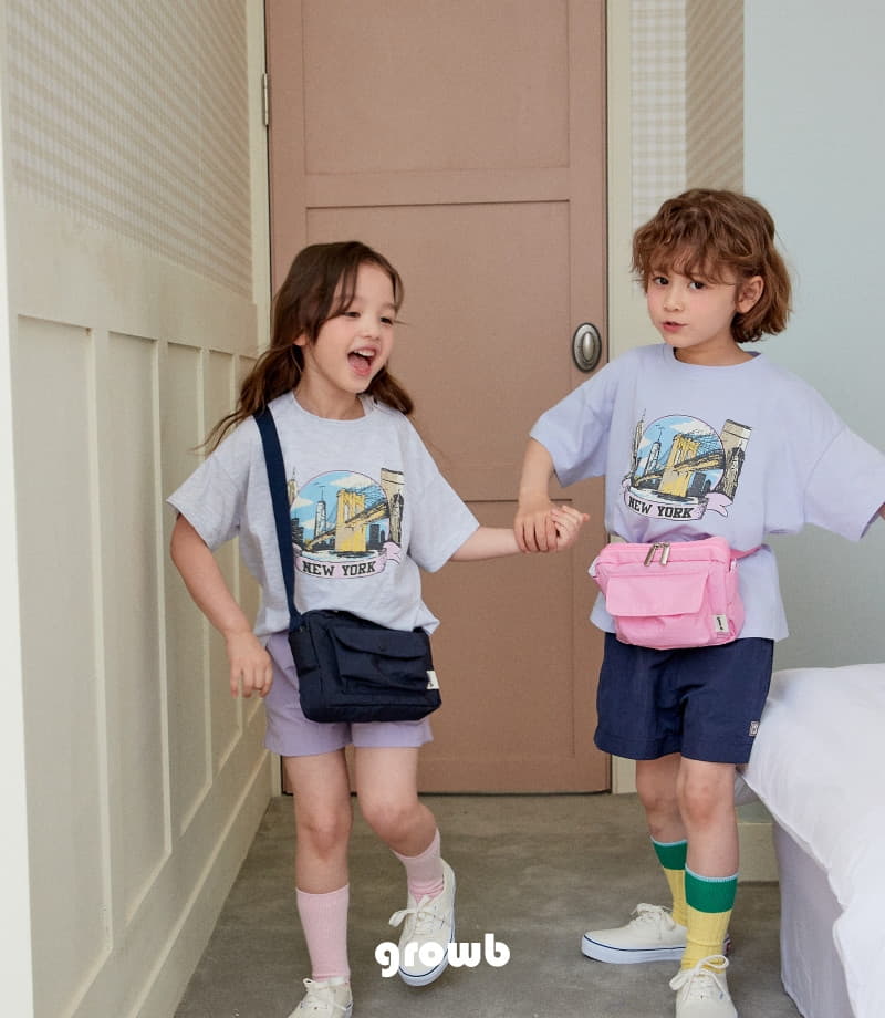 Grow B - Korean Children Fashion - #toddlerclothing - Bridge Tee - 3