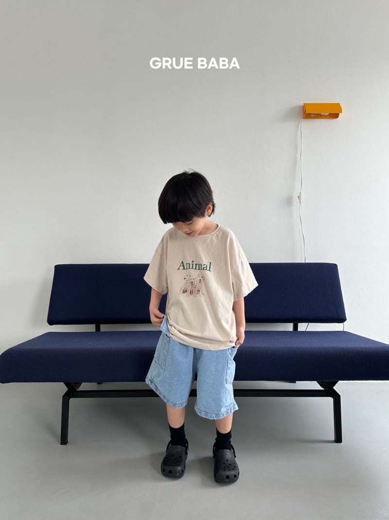 Grue Baba - Korean Children Fashion - #Kfashion4kids - Animal Tee - 12