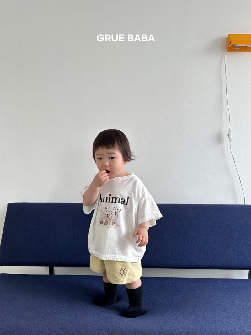 Grue Baba - Korean Children Fashion - #designkidswear - Animal Tee - 6