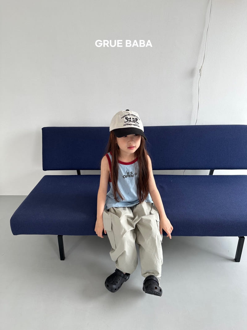 Grue Baba - Korean Children Fashion - #designkidswear - Friend Sleeveless - 4