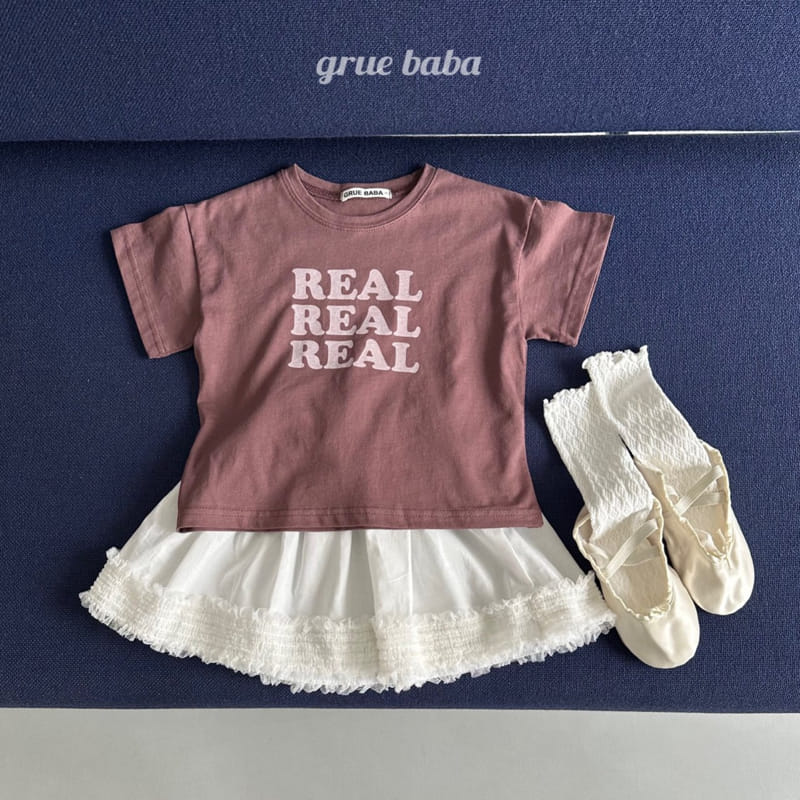 Grue Baba - Korean Children Fashion - #fashionkids - Real Tee - 6