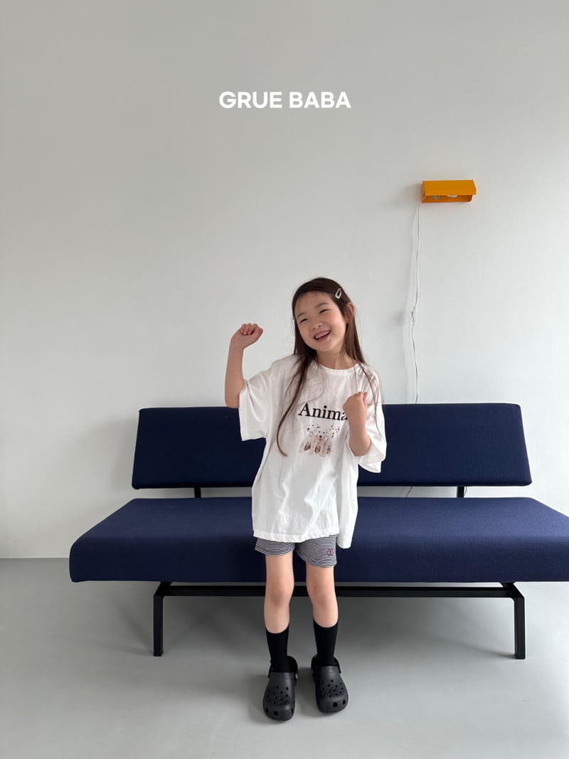 Grue Baba - Korean Children Fashion - #minifashionista - Animal Tee