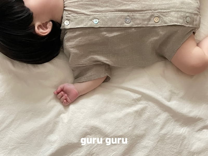 Guru Guru - Korean Baby Fashion - #babyoninstagram - Mosquito Bodysuit - 6