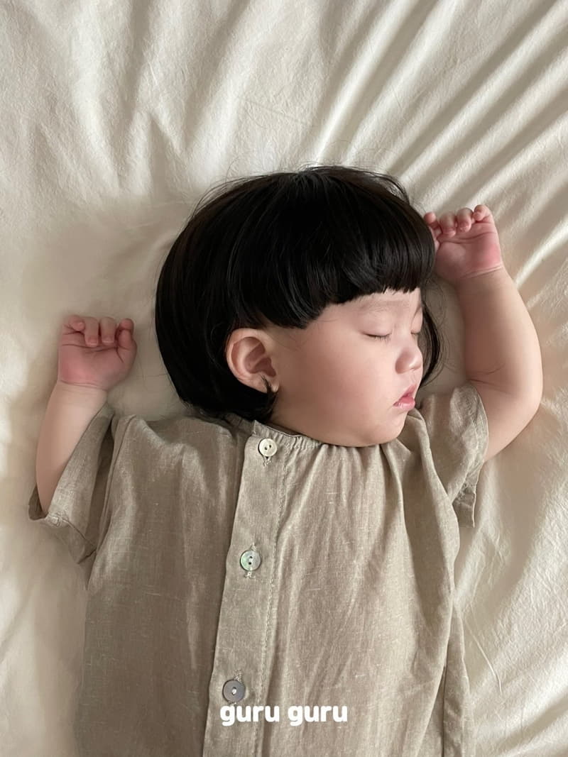 Guru Guru - Korean Baby Fashion - #babyootd - Mosquito Bodysuit - 7