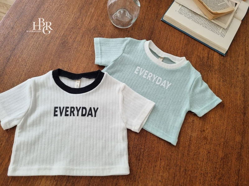 Haebaragi - Korean Children Fashion - #Kfashion4kids - Every Day Crop Tee - 8