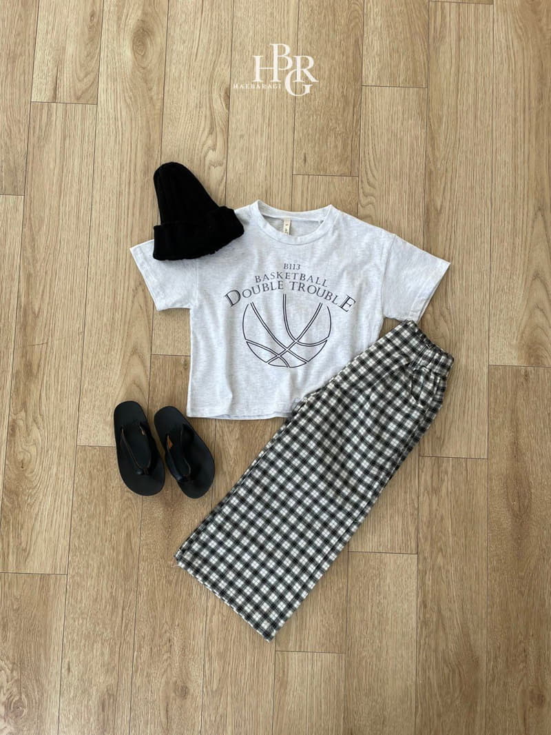 Haebaragi - Korean Children Fashion - #designkidswear - Linen Check Pants - 5