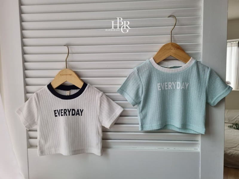 Haebaragi - Korean Children Fashion - #designkidswear - Every Day Crop Tee - 2