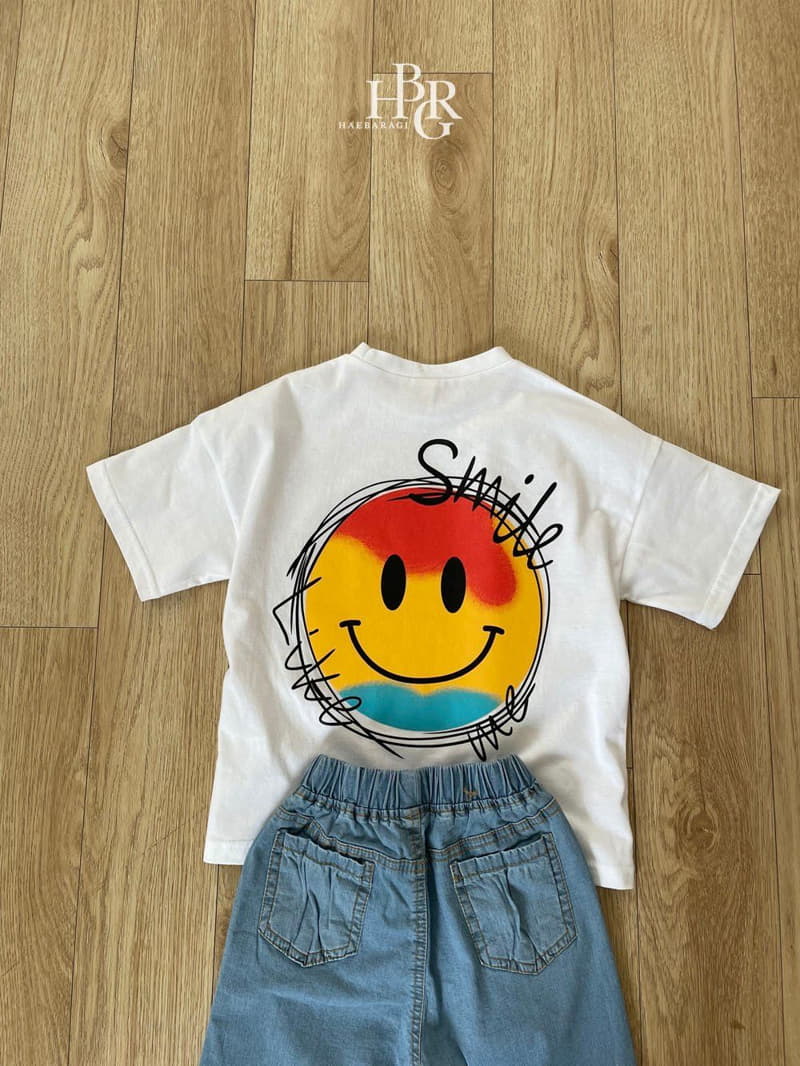 Haebaragi - Korean Children Fashion - #designkidswear - Smile Tee - 9