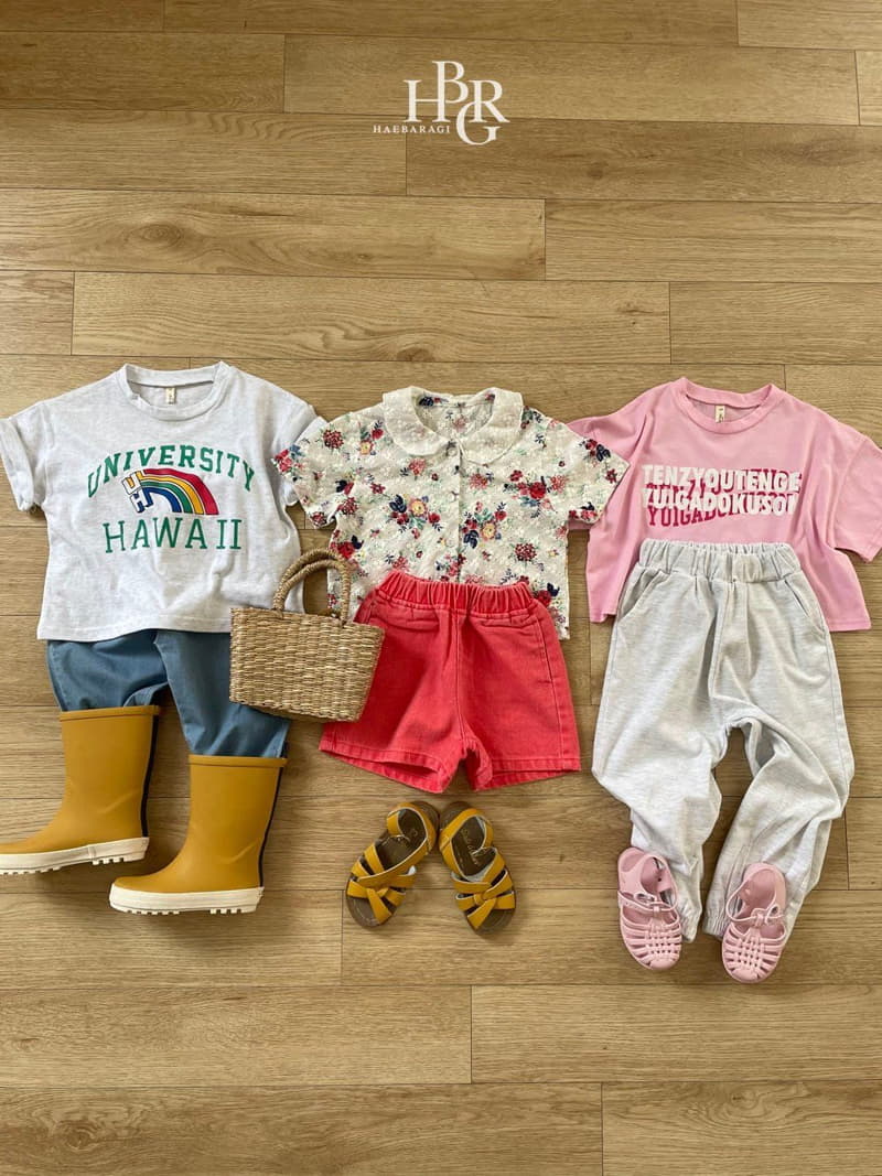 Haebaragi - Korean Children Fashion - #littlefashionista - Tens Crop Tee - 7