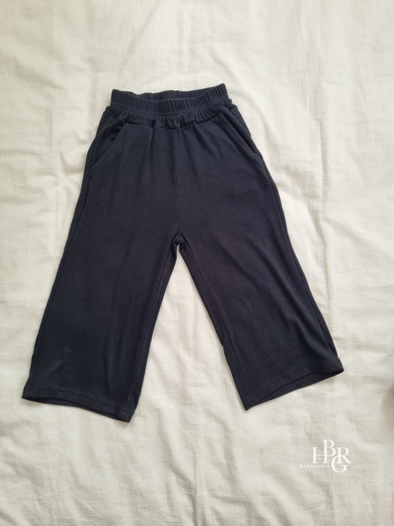 Haebaragi - Korean Children Fashion - #minifashionista - Wide Charlang Pants - 3