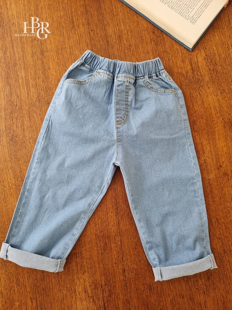 Haebaragi - Korean Children Fashion - #stylishchildhood - Gguguru Pocket Pants - 3