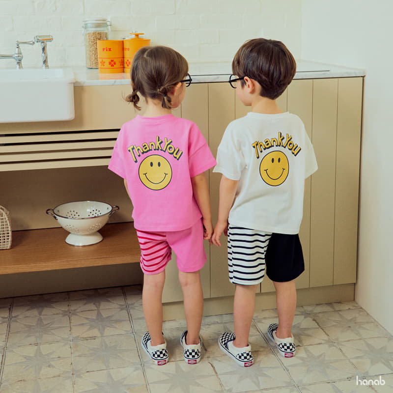 Hanab - Korean Children Fashion - #magicofchildhood - Jjack Stripes Top Bottom Set - 6