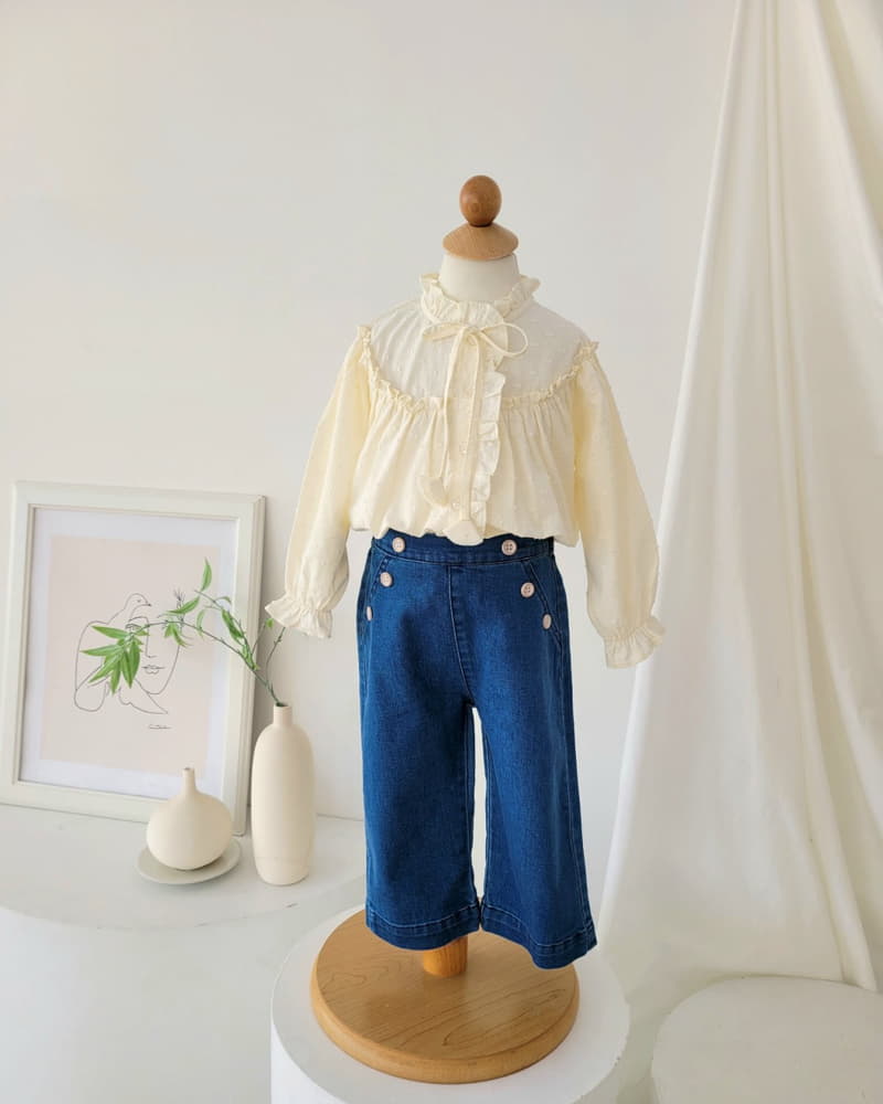 Hanacoco - Korean Children Fashion - #childrensboutique - Denim Pants - 4