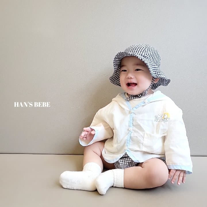 Han's - Korean Baby Fashion - #babyboutique - Bebe Hello Hoody Cardigan