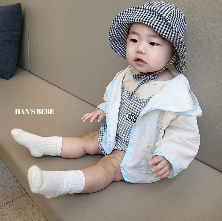 Han's - Korean Baby Fashion - #babyboutiqueclothing - Bebe Hello Hoody Cardigan - 3