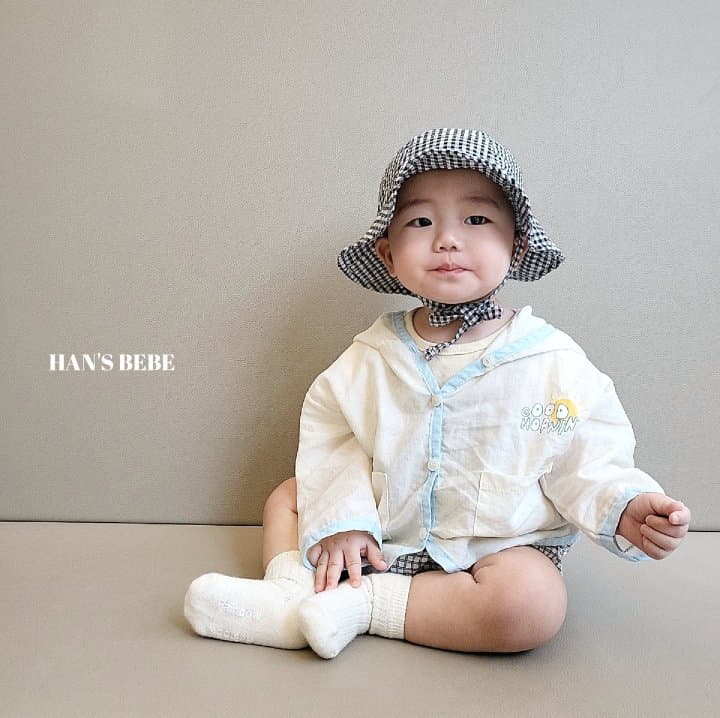 Han's - Korean Baby Fashion - #babyboutiqueclothing - Bebe Hello Hoody Cardigan - 4