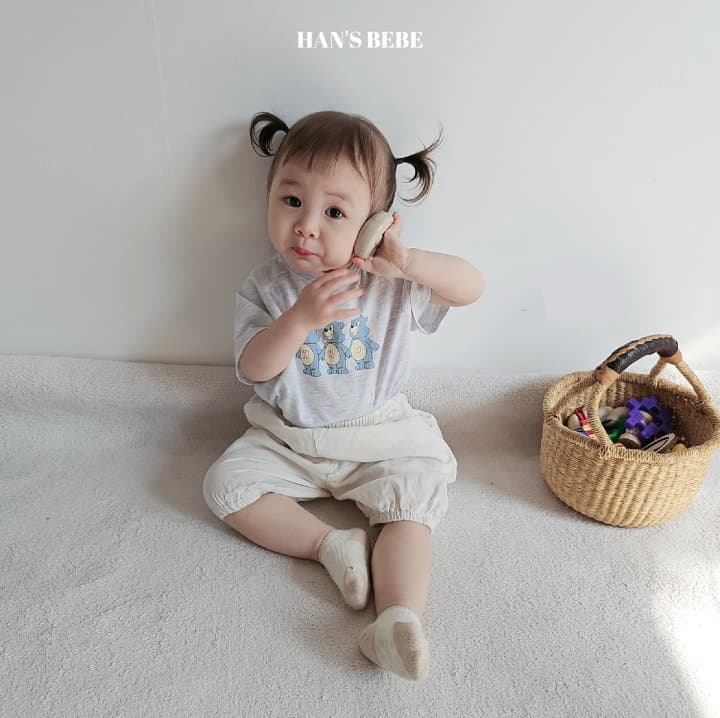 Han's - Korean Baby Fashion - #babyclothing - Bebe Hime Pants - 3